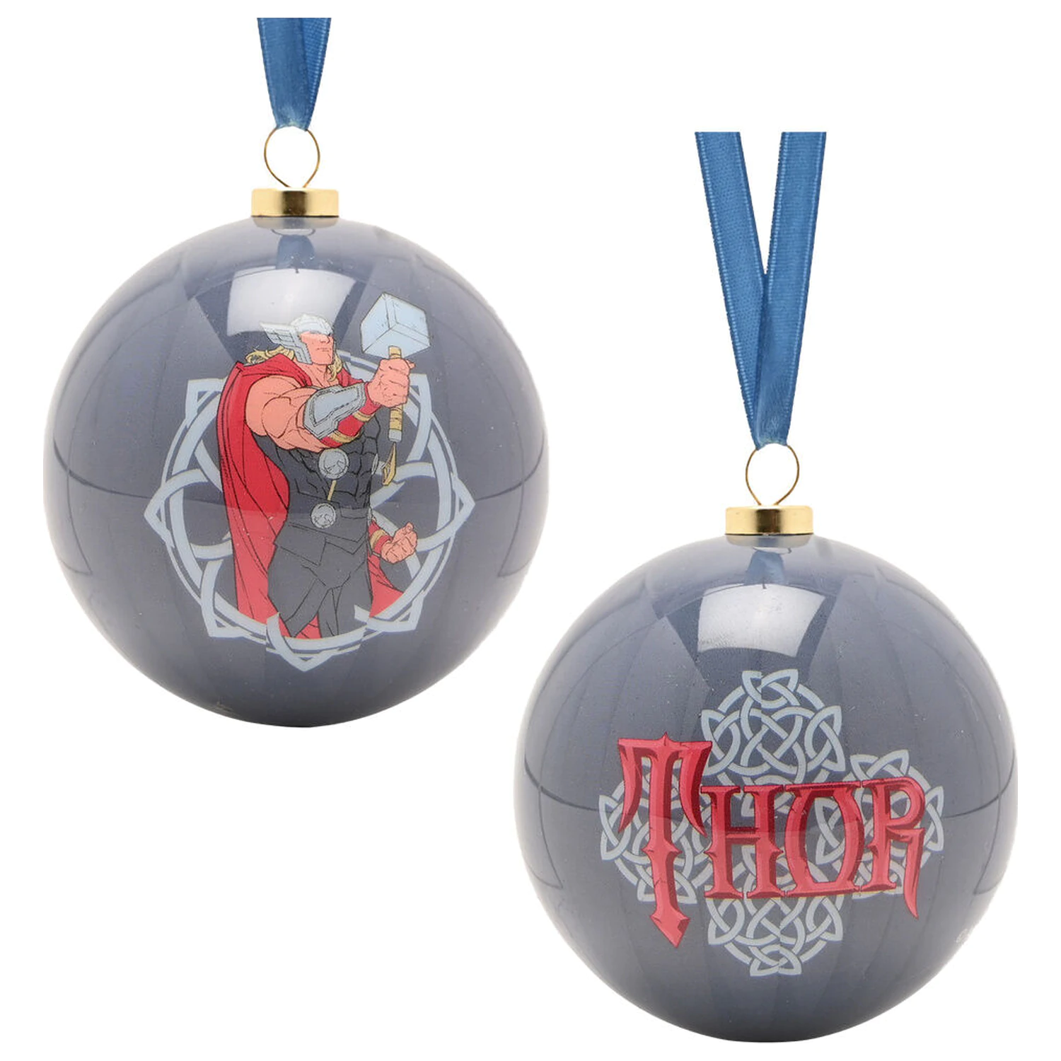 Marvel Avengers set 6 Christmas ball product photo