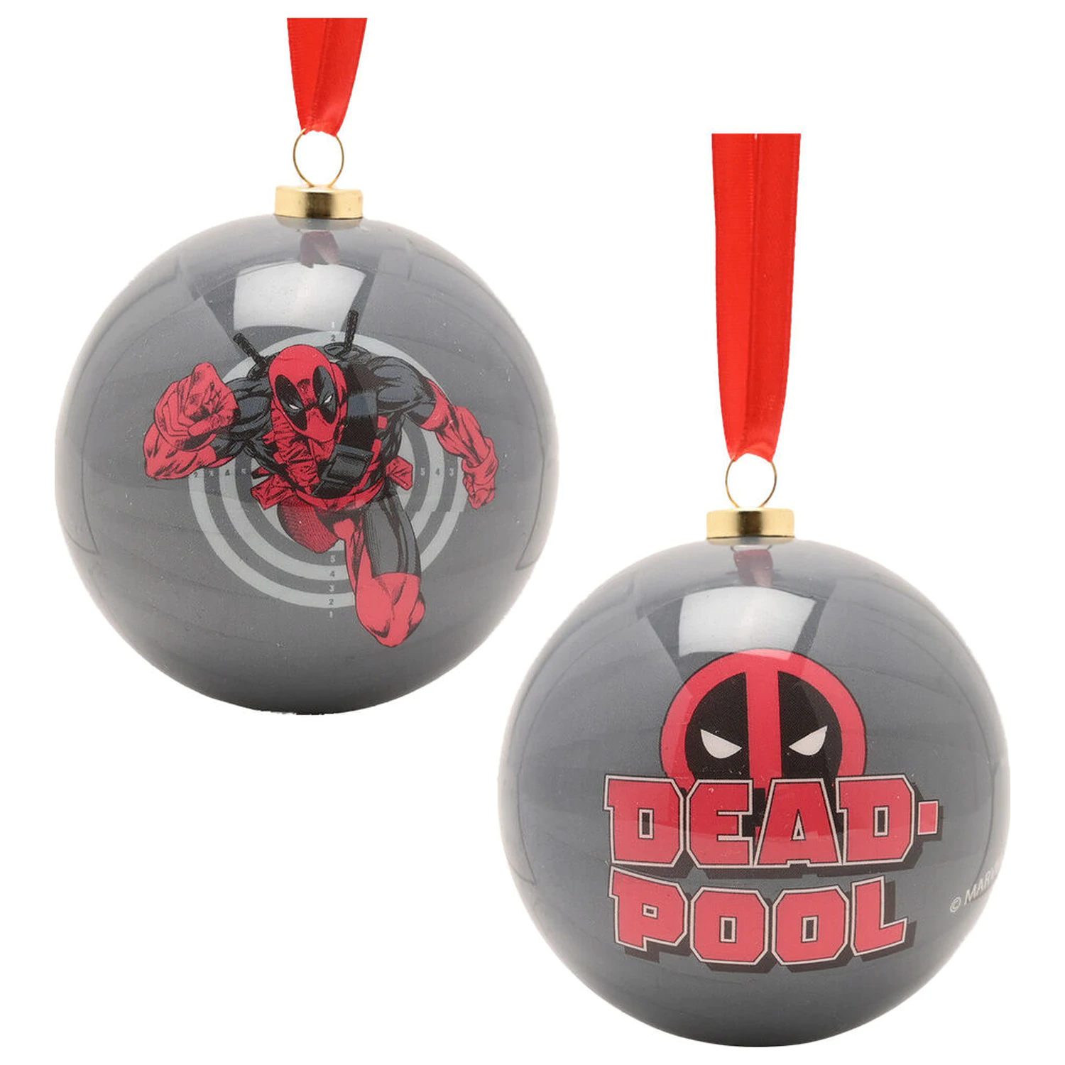 Marvel Avengers set 6 Christmas ball product photo