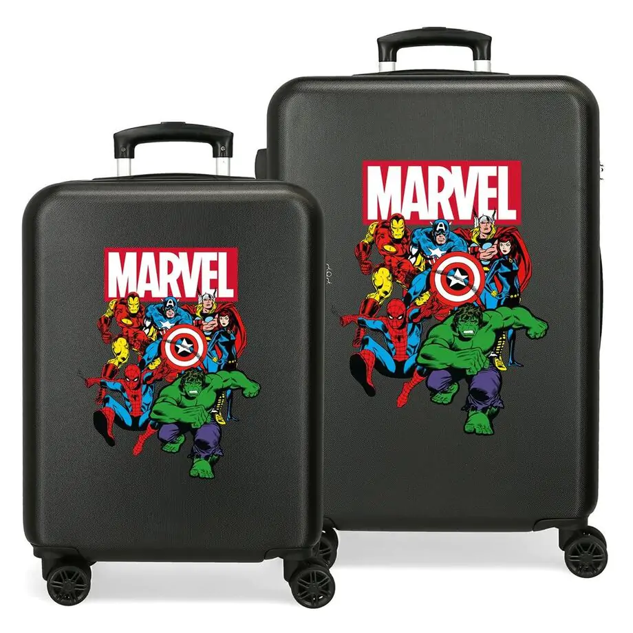 Marvel Avengers ABS pack 2 trolley suitcases product photo