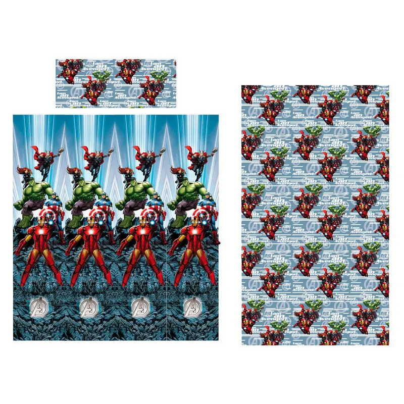 Marvel Avengers sheets set bed 90cm product photo