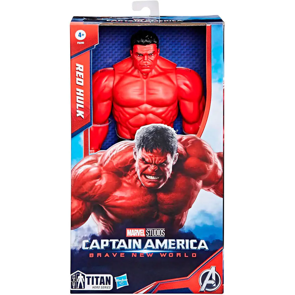 Marvel Avengers Captain America Brave New World Titan Hero Red Hulk figure 30cm termékfotó