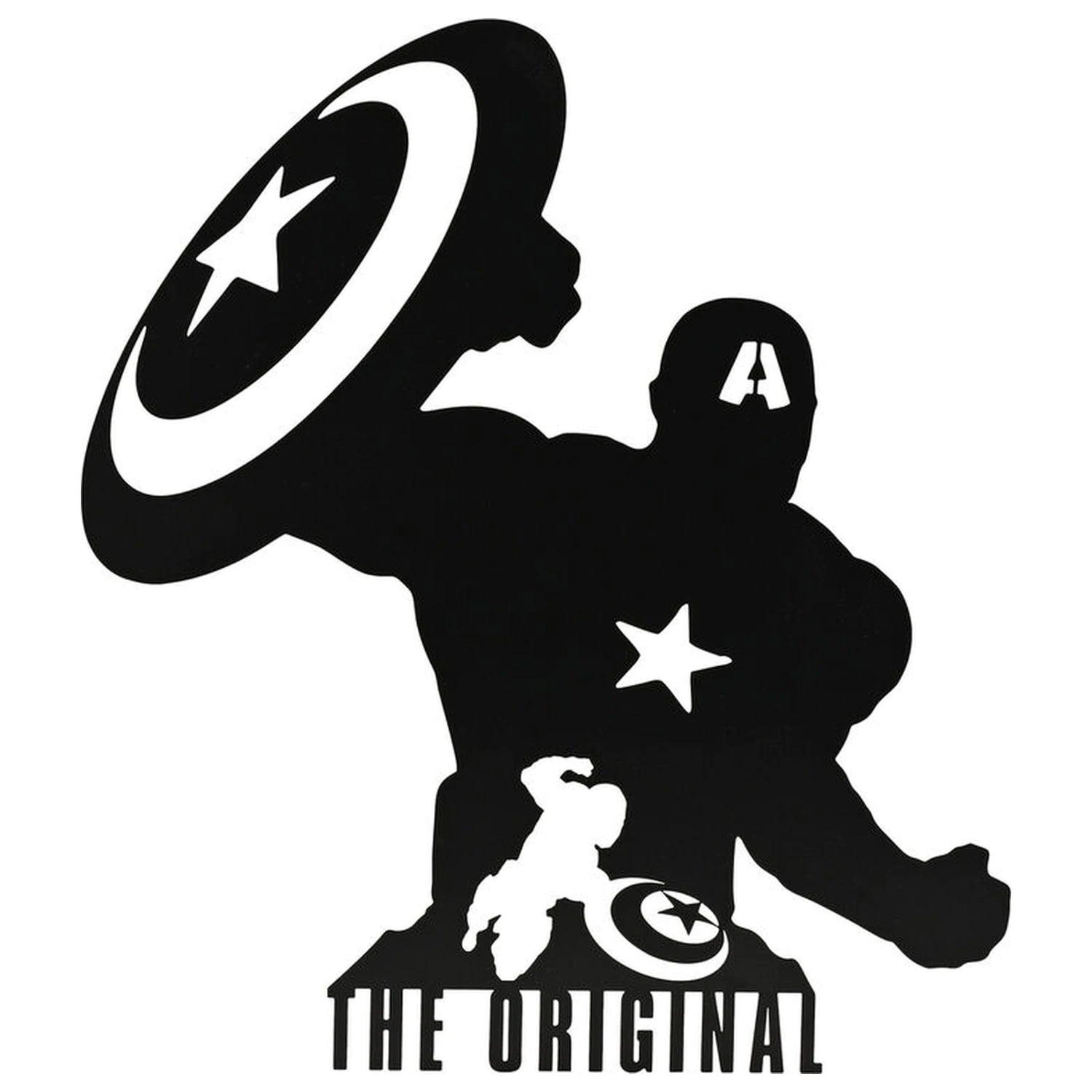 Marvel Avengers Captain America wall plaque product photo