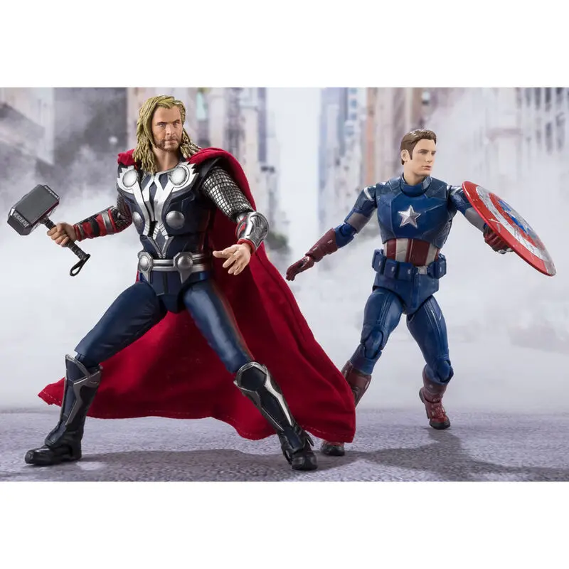 Avengers S.H. Figuarts Action Figure Captain America (Avengers Assemble Edition) 15 cm product photo
