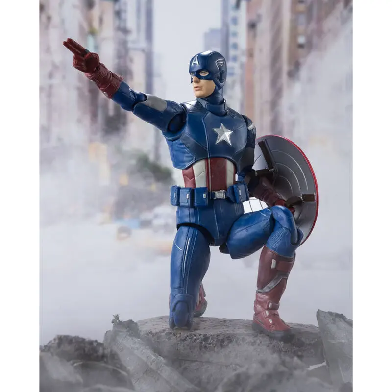Avengers S.H. Figuarts Action Figure Captain America (Avengers Assemble Edition) 15 cm product photo