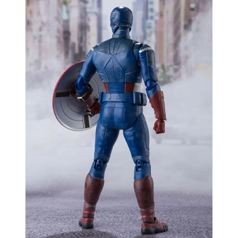 Avengers S.H. Figuarts Action Figure Captain America (Avengers Assemble Edition) 15 cm product photo