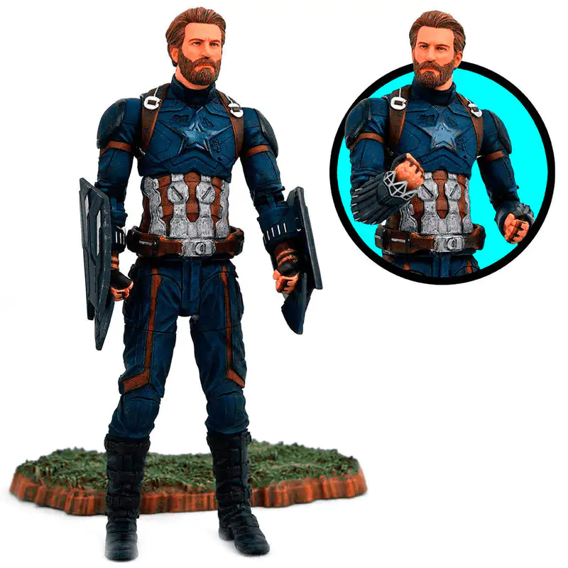 Marvel Avengers Captain America articulated figure 18cm product photo