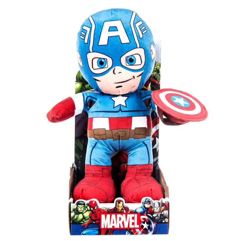 Marvel Avengers Captain America plush toy 25cm product photo
