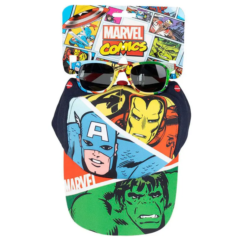 Marvel Avengers set cap + sunglasses product photo
