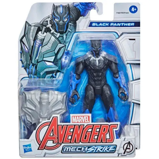 Marvel Avengers Black Panther Mech Strike figure 15cm product photo