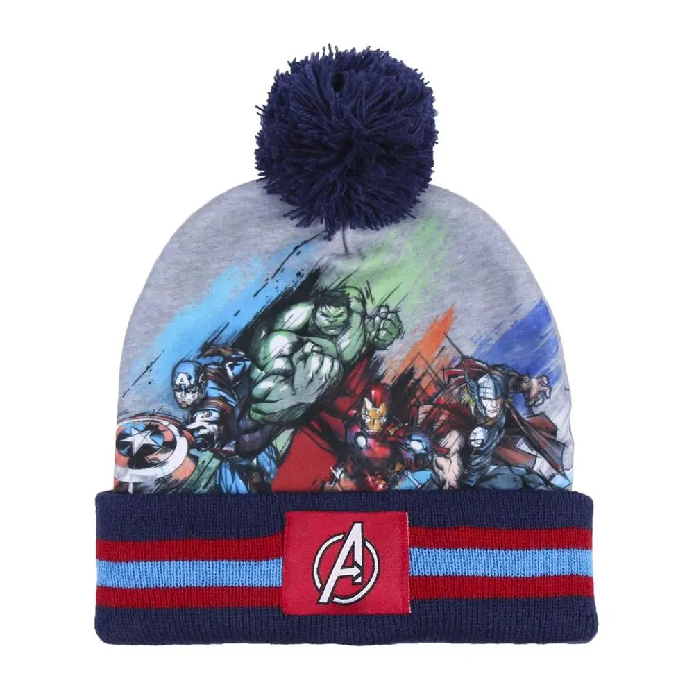 Marvel Avengers set hat gloves product photo