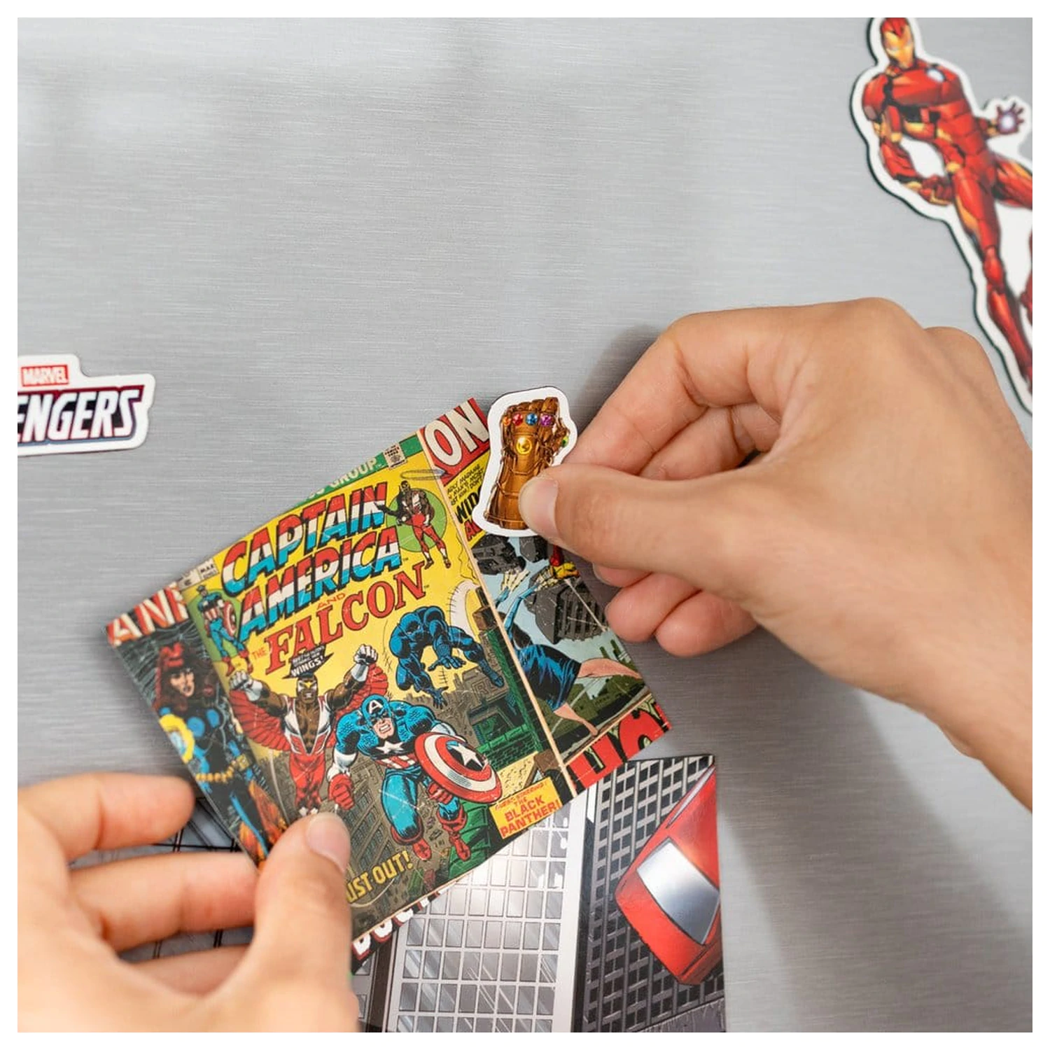 Marvel Die-Cut Magnet Set Avengers  product photo