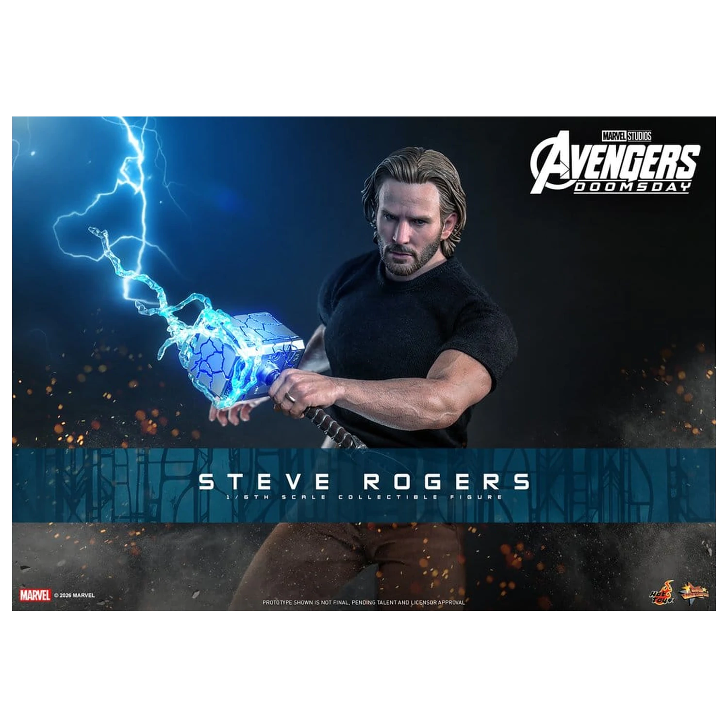 Marvel Avengers: Doomsday Movie Masterpiece Action Figure 1/6 Steve Rogers 31 cm product photo