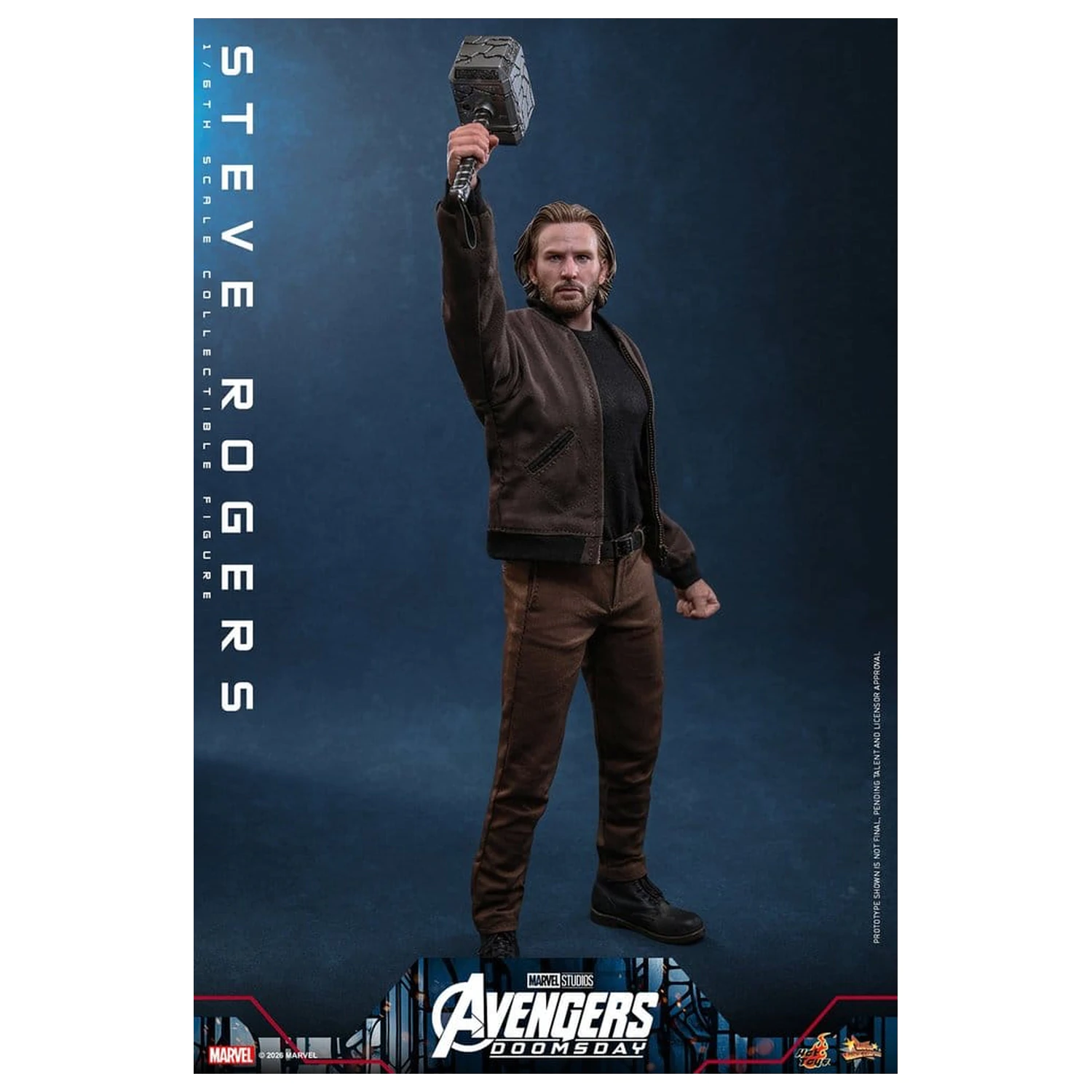 Marvel Avengers: Doomsday Movie Masterpiece Action Figure 1/6 Steve Rogers 31 cm product photo