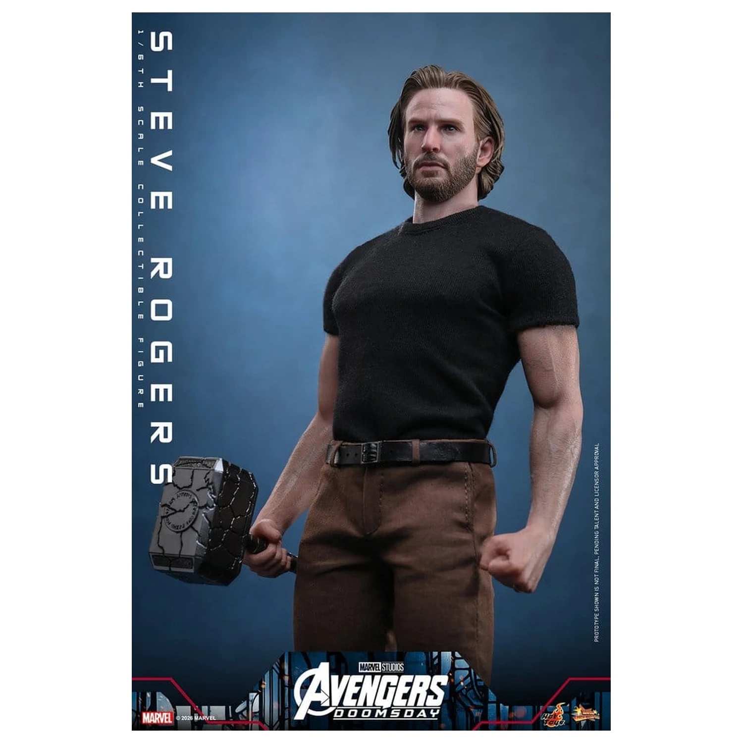 Marvel Avengers: Doomsday Movie Masterpiece Action Figure 1/6 Steve Rogers 31 cm product photo