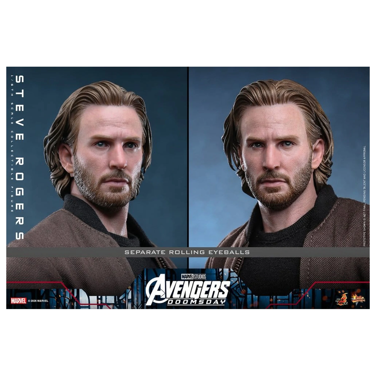 Marvel Avengers: Doomsday Movie Masterpiece Action Figure 1/6 Steve Rogers 31 cm product photo