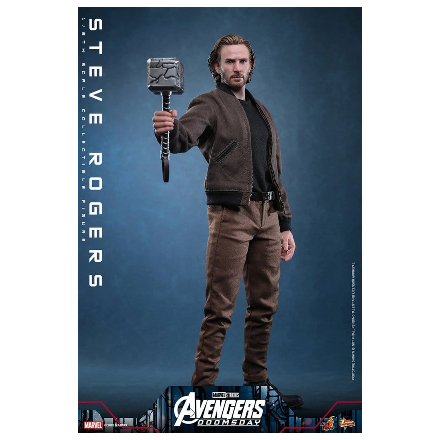 Marvel Avengers: Doomsday Movie Masterpiece Action Figure 1/6 Steve Rogers 31 cm product photo