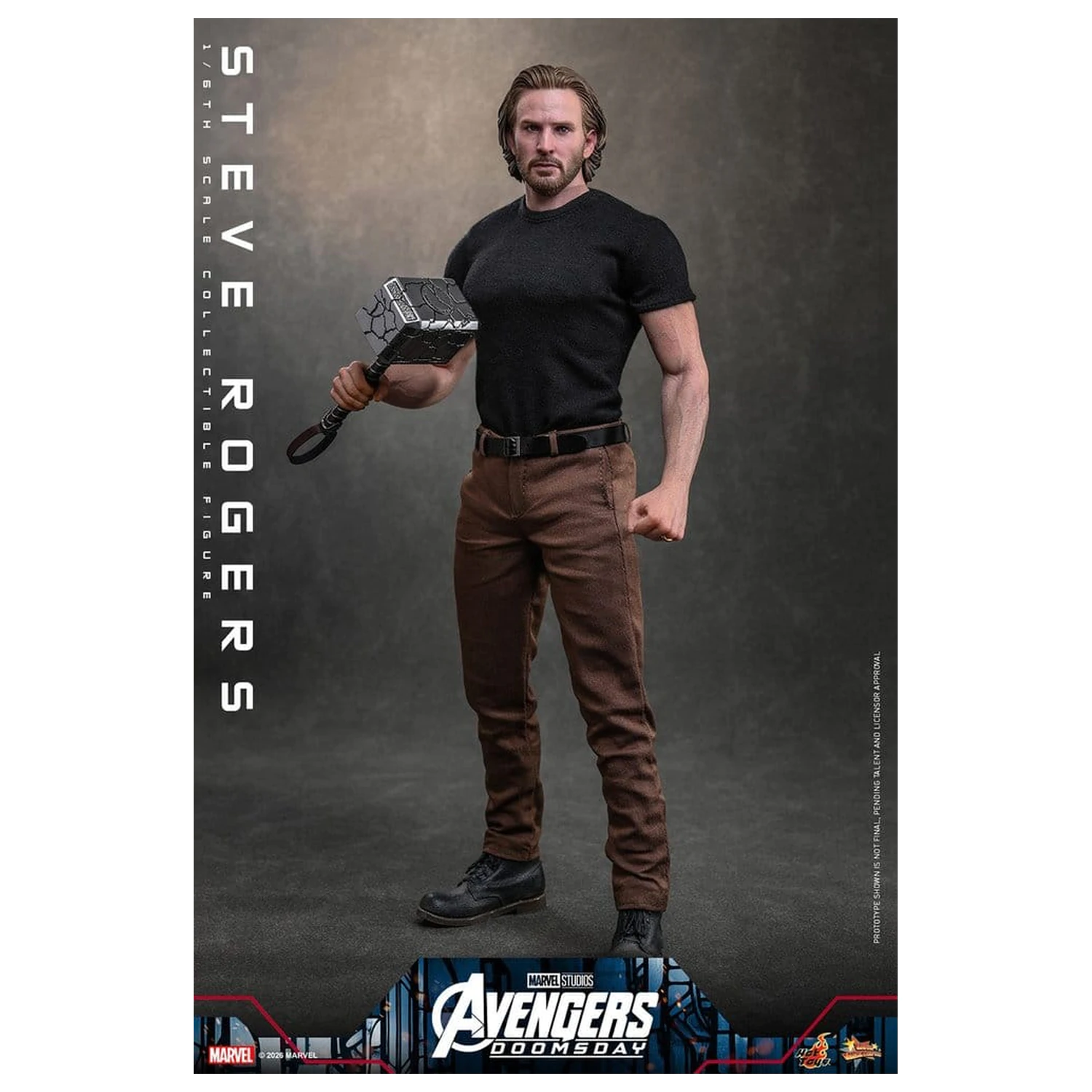 Marvel Avengers: Doomsday Movie Masterpiece Action Figure 1/6 Steve Rogers 31 cm product photo