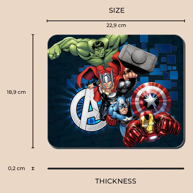 Marvel Avengers mouse pad termékfotó