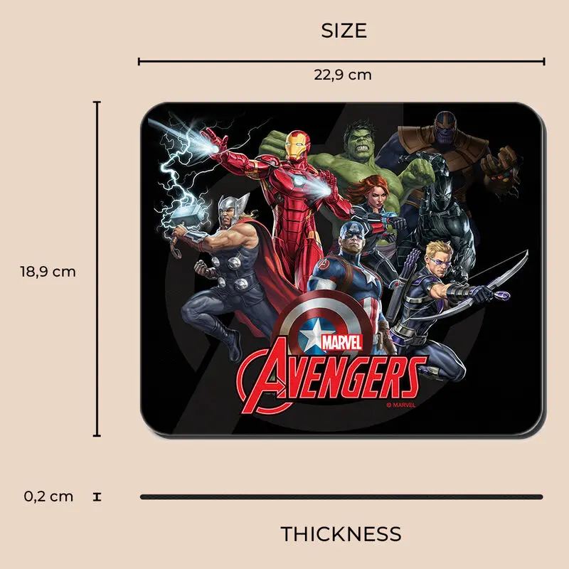 Marvel Avengers mouse pad product photo