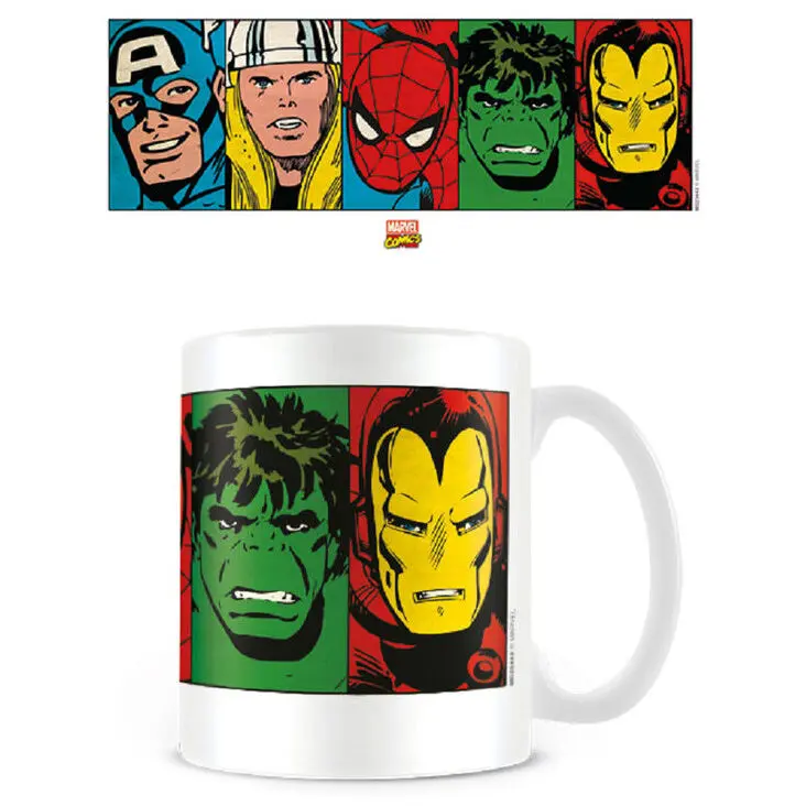 Marvel Avengers Faces mug termékfotó