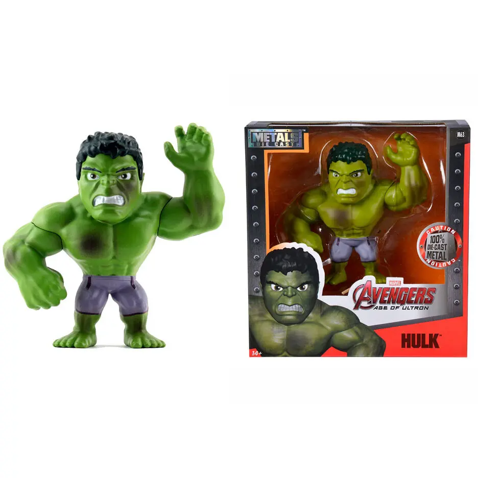 Marvel Avengers Hulk metal figure 15cm product photo
