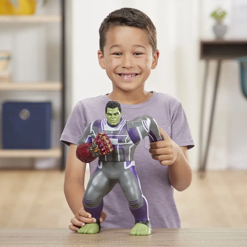 Spanish Marvel Avengers Hulk Power Punch figure 35cm product photo