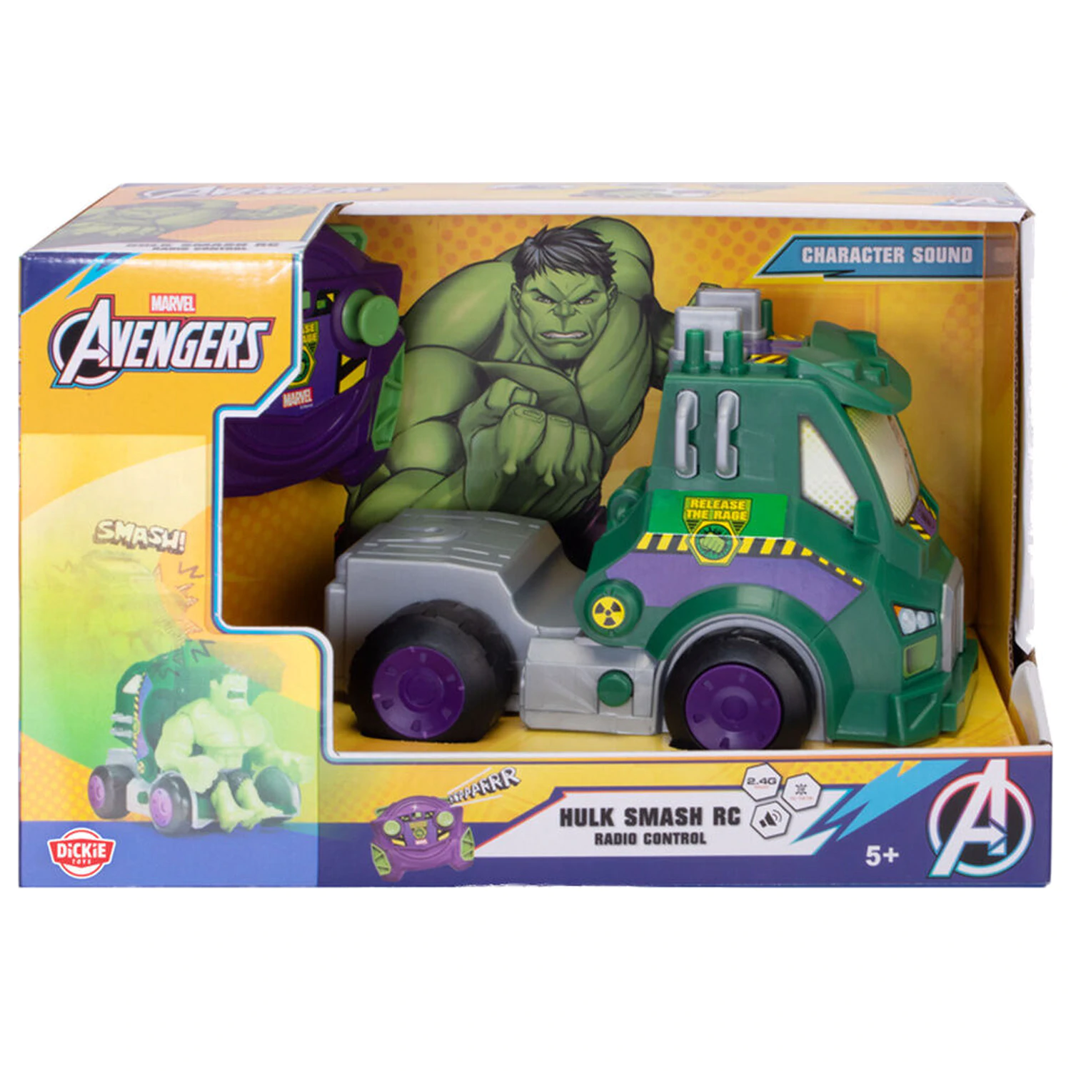 Marvel Avengers Hulk Smash Radio-controlled vehicle product photo