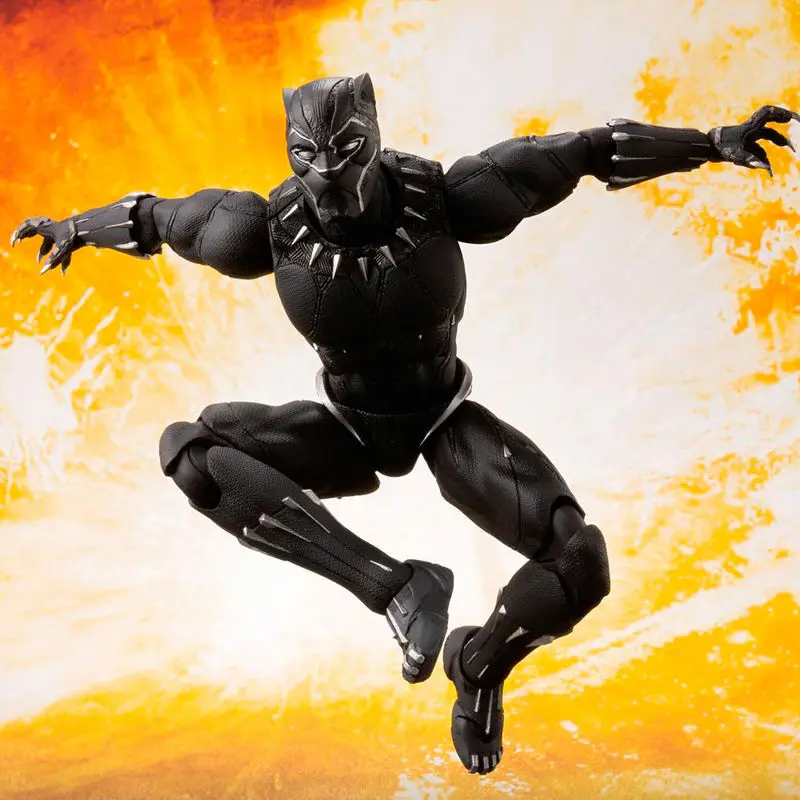 Marvel Avengers Infinity War Black Panther Effect Rock articulated figure 16cm product photo