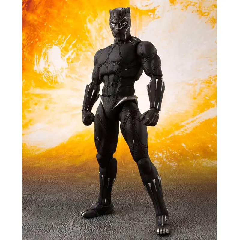 Marvel Avengers Infinity War Black Panther Effect Rock articulated figure 16cm product photo
