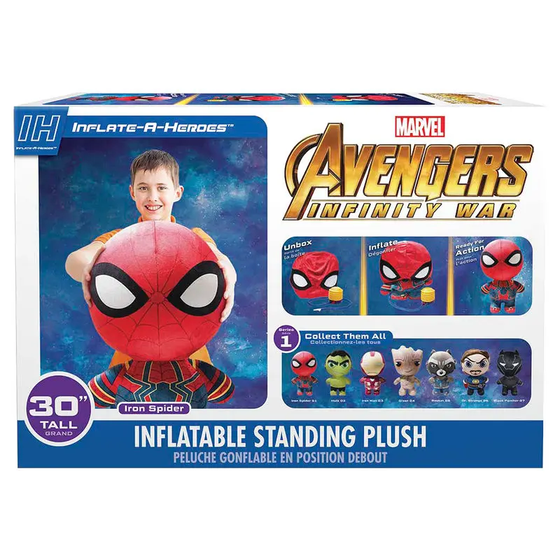 Marvel Avengers Infinity War Spiderman inflatable plush toy 78cm product photo
