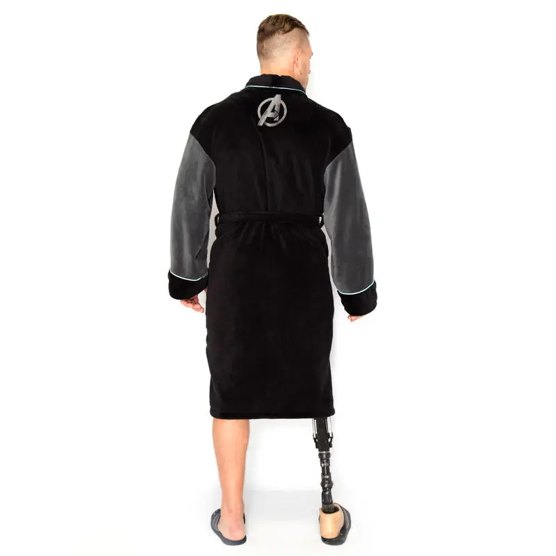 Marvel Avengers Infinity War Thor mens fleece bathrobe product photo