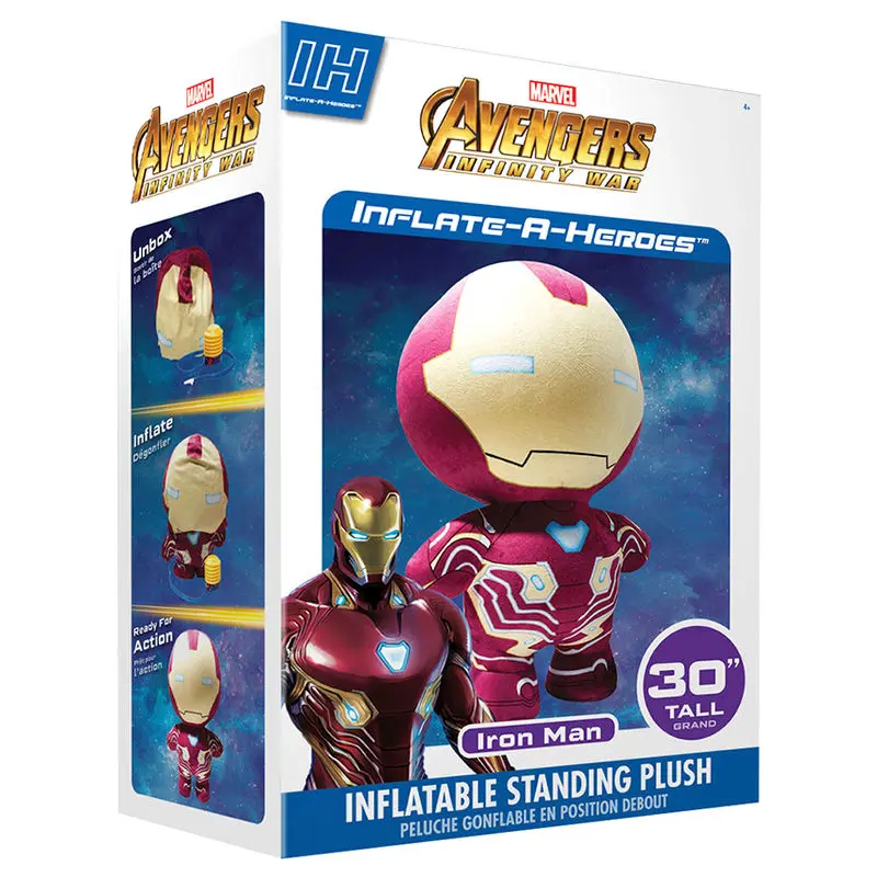 Marvel Avengers Infinity War Iron Man inflatable plush toy 78cm product photo