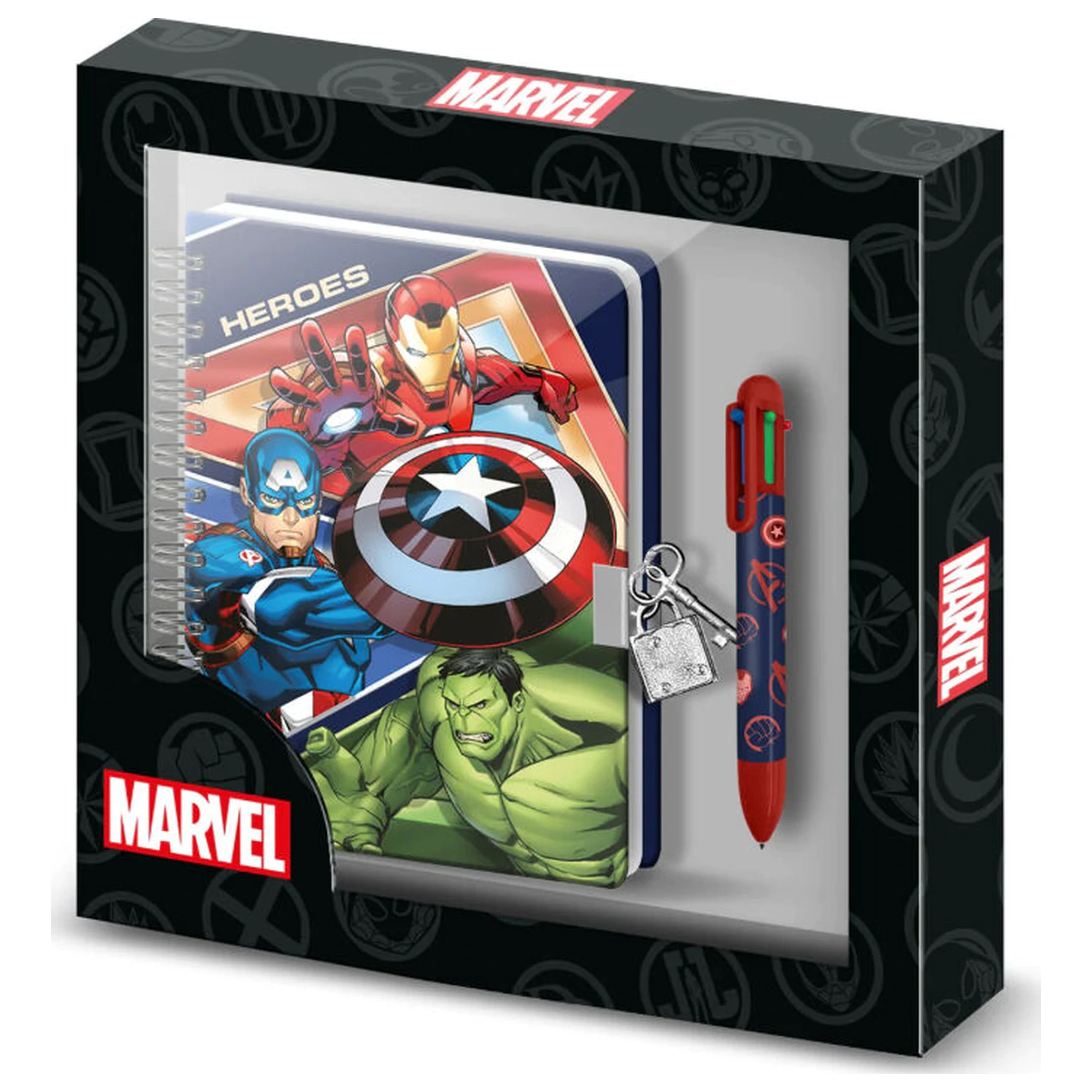 Marvel Avengers Diary + pen product photo