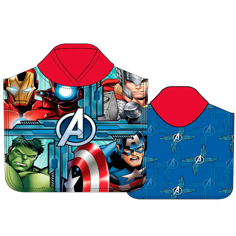 Marvel Avengers microfibre poncho towel product photo