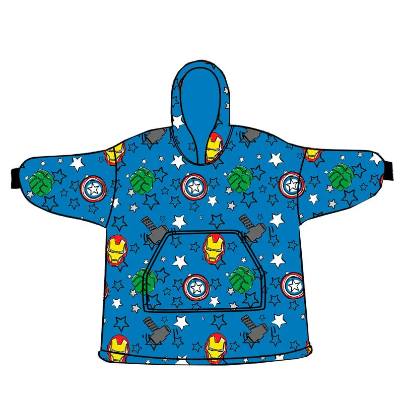 Marvel Avengers oversize sweatshirt coat kids coral termékfotó