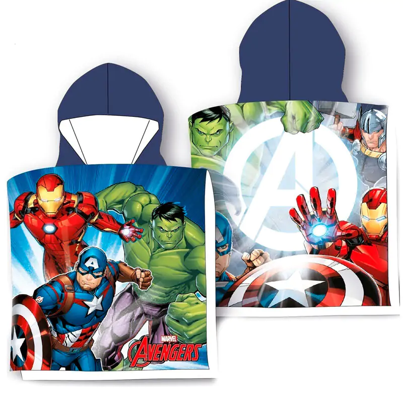 Marvel Avengers cotton poncho towel product photo