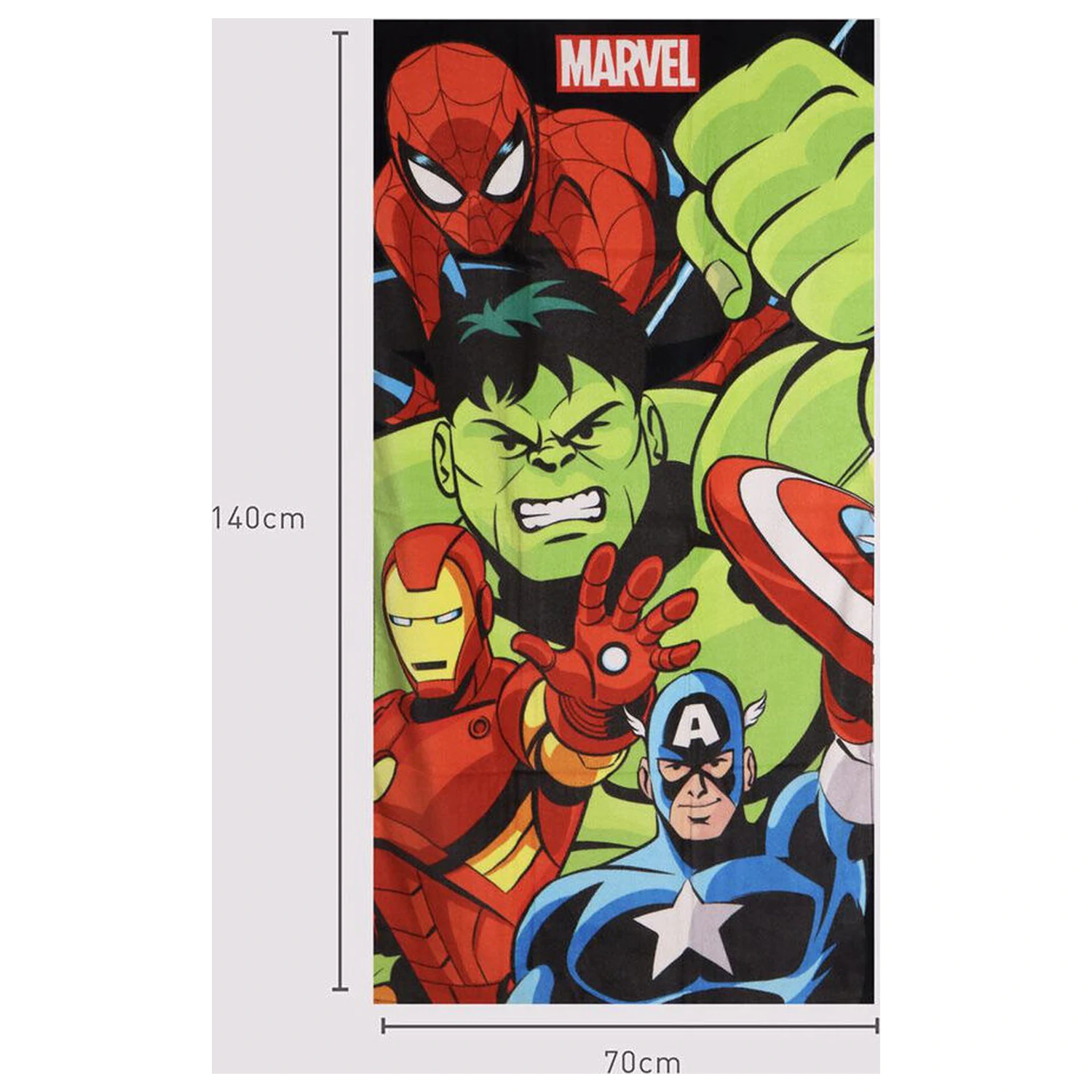 Marvel Avengers cotton beach towel product photo