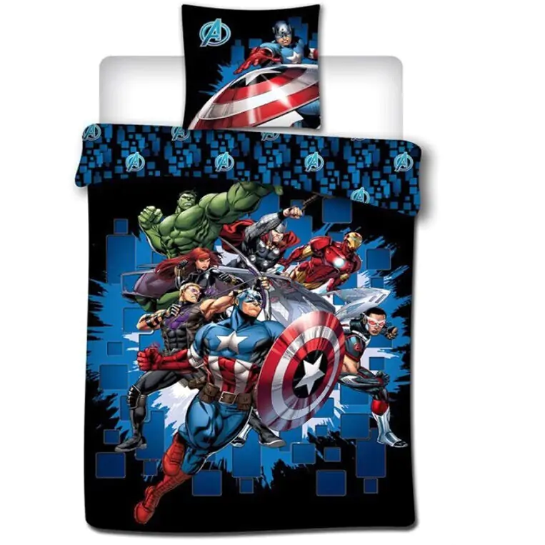 Marvel Avengers policotton duvet cover bed 90cm termékfotó