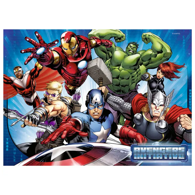 Marvel Avengers puzzle 4x100pcs product photo