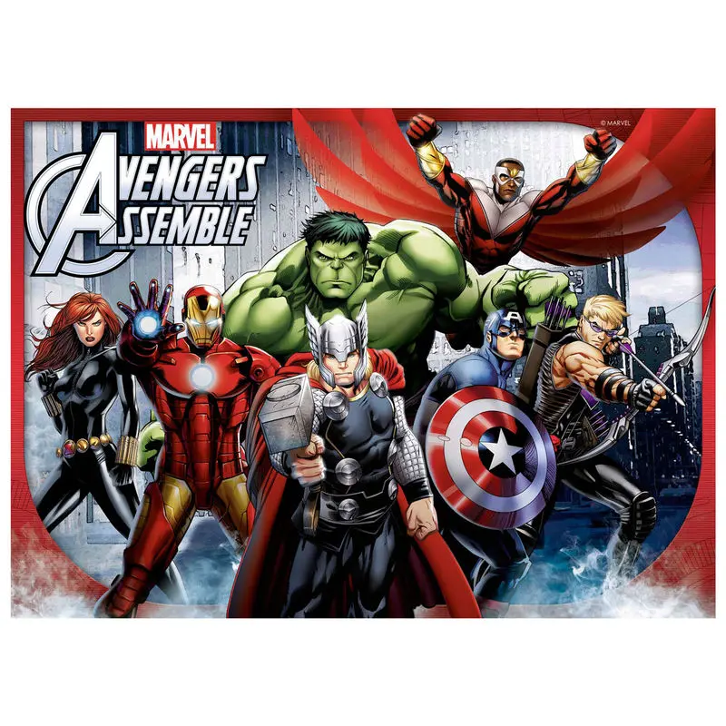Marvel Avengers puzzle 4x100pcs product photo