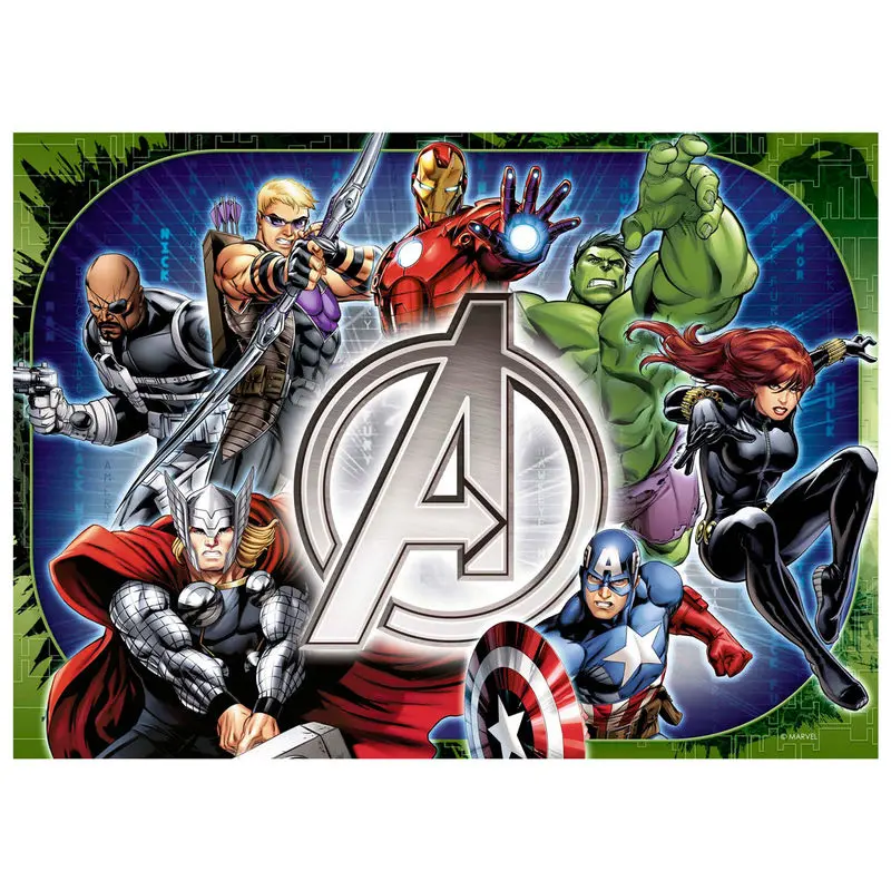 Marvel Avengers puzzle 4x100pcs product photo