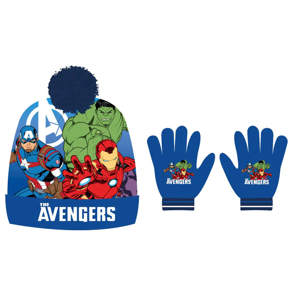 Marvel Avengers hat and gloves set termékfotó