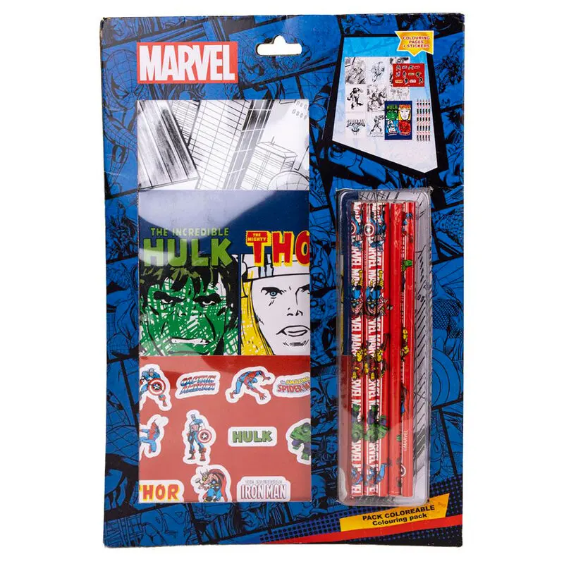 Marvel Avengers Colouring stationery set product photo