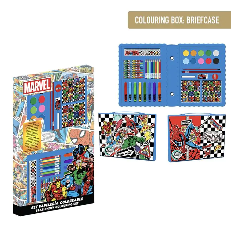 Marvel Avengers colouring stationery set termékfotó