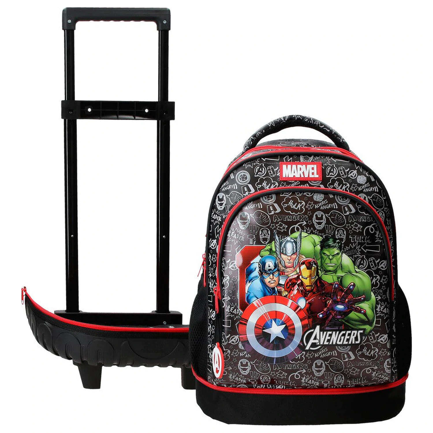 Marvel Avengers Team extraible compact trolley 43cm product photo
