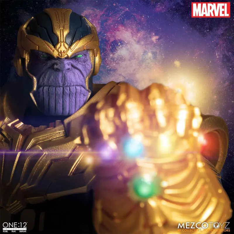 Marvel Universe Light-Up Action Figure 1/12 Thanos 21 cm product photo