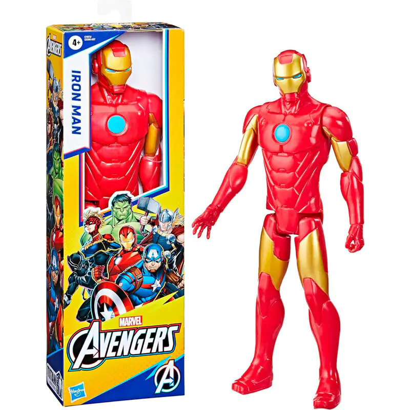 Marvel Avengers Titan Hero Iron Man deluxe figure 30cm product photo