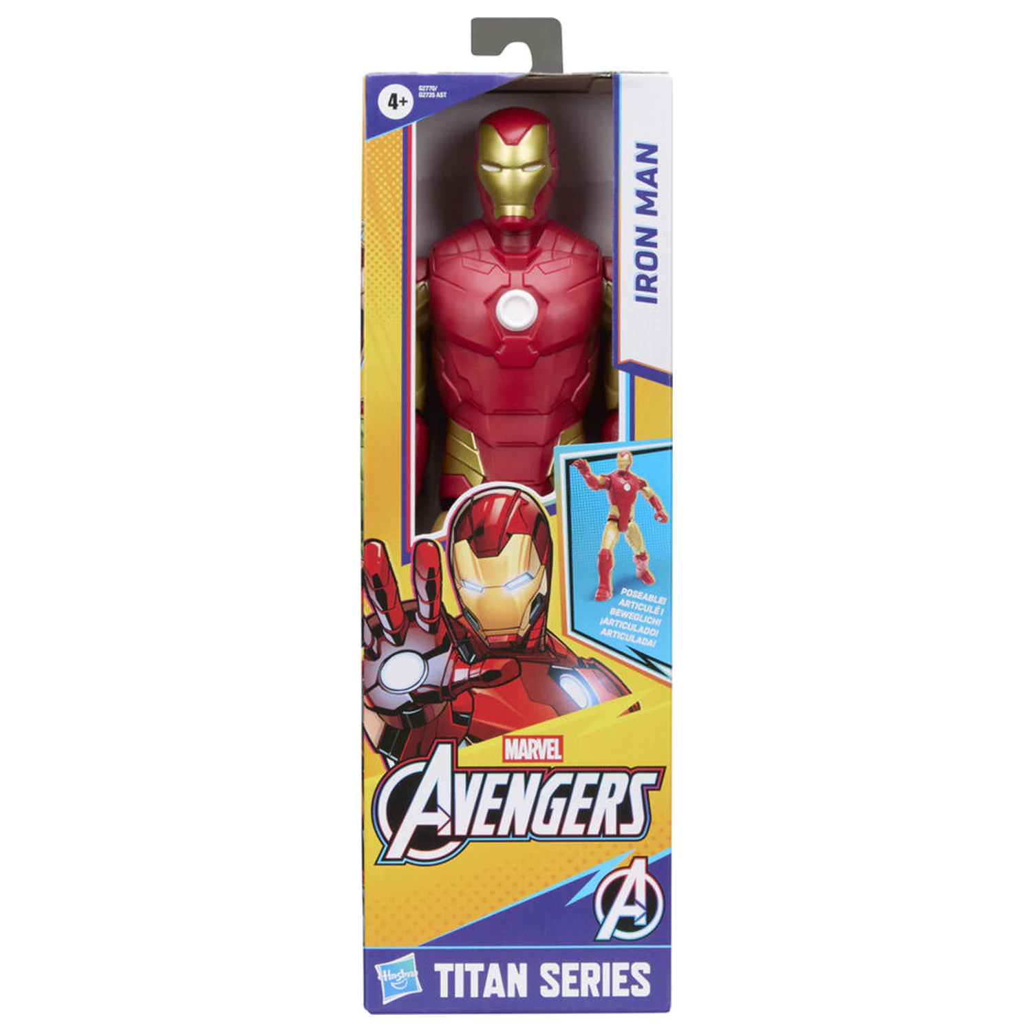 Marvel Avengers Titan Series Iron Man figure 30cm product photo
