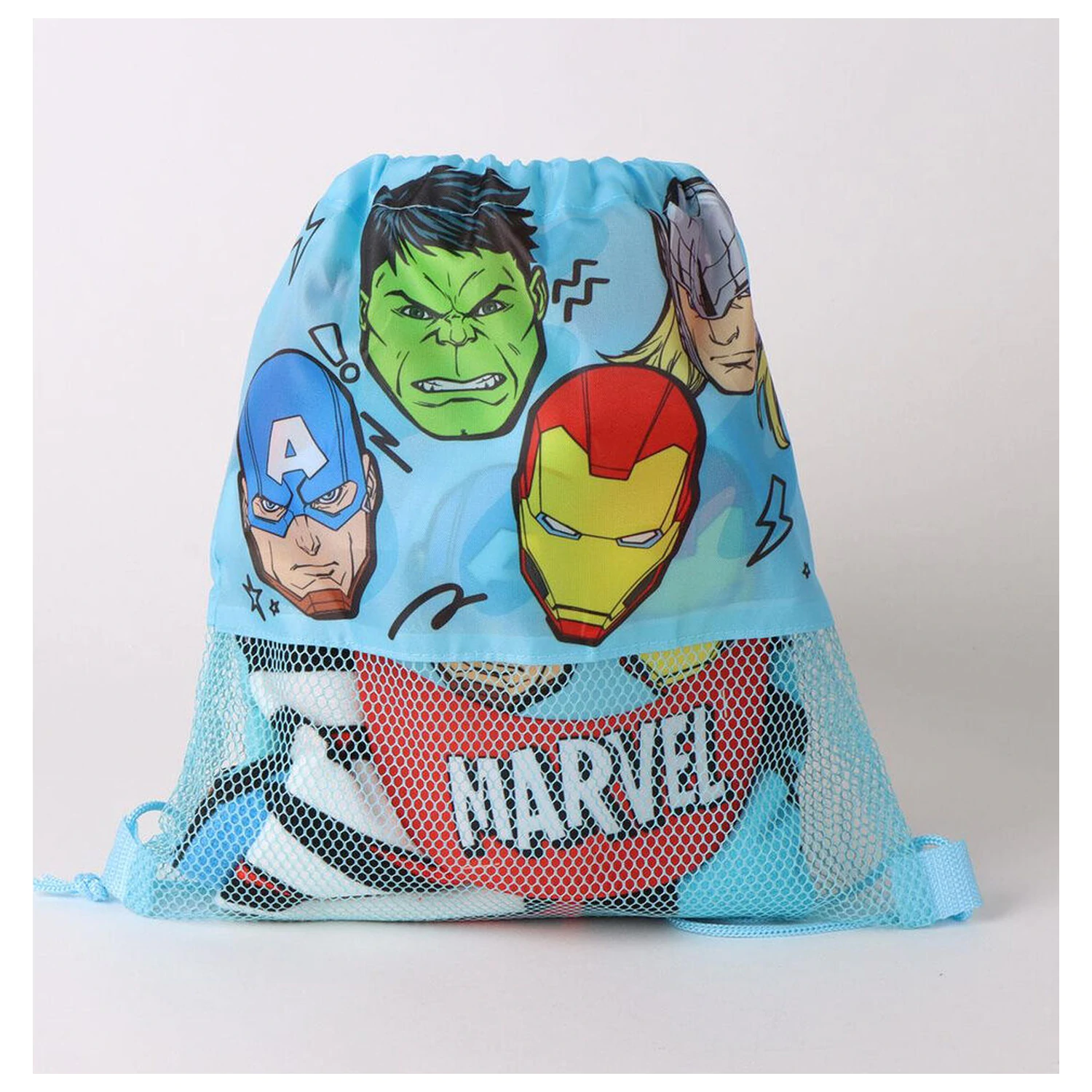 Marvel Avengers towel + bag + cap set product photo