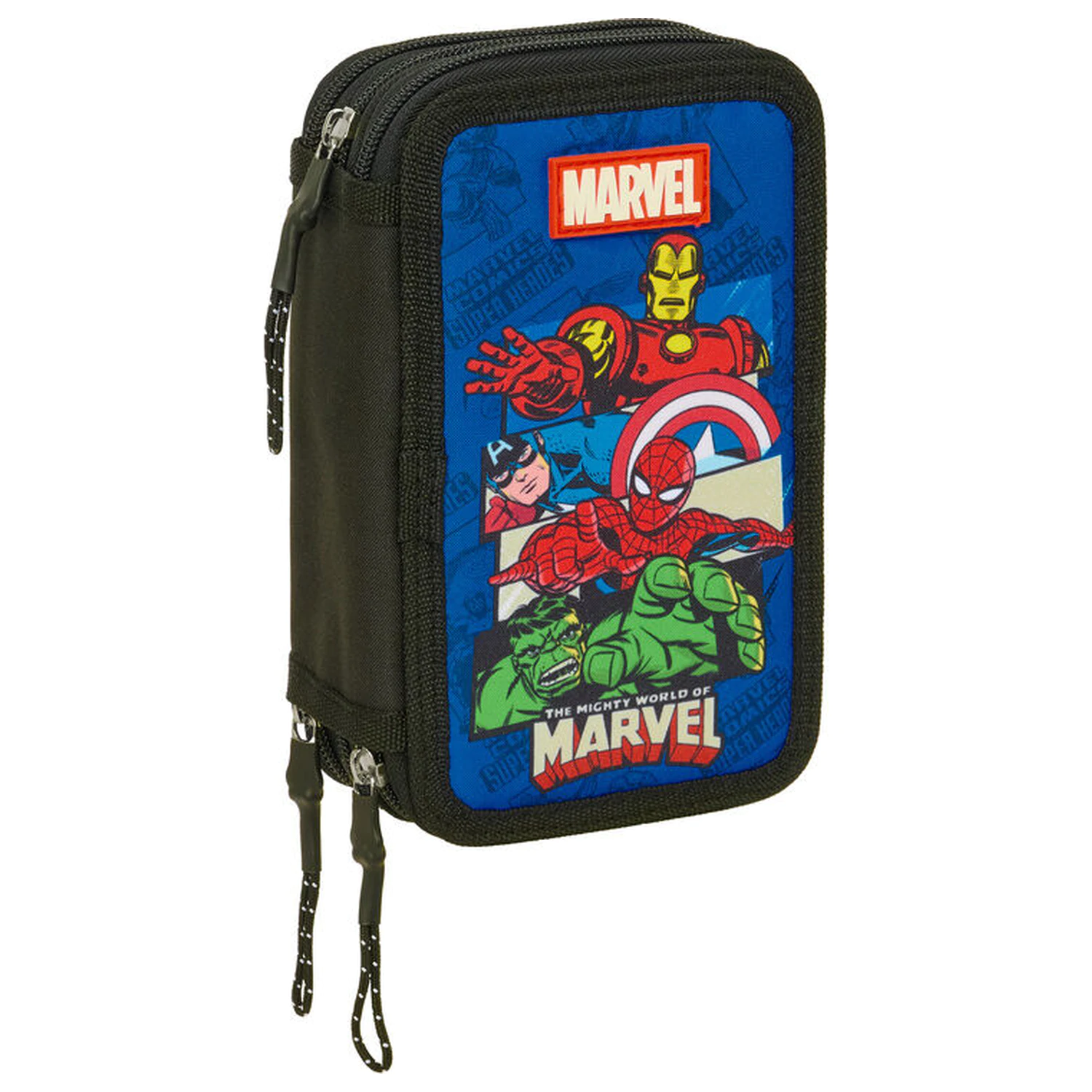 Marvel Avengers triple pencil case 37pcs product photo
